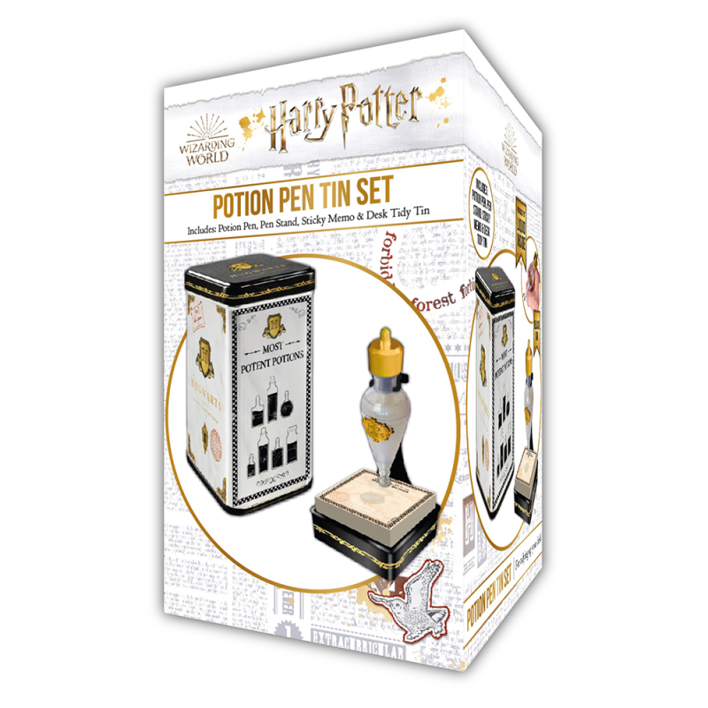 Flacon Potion Magique avec Sac Tissu Harry Potter- Cadeau pour Geek