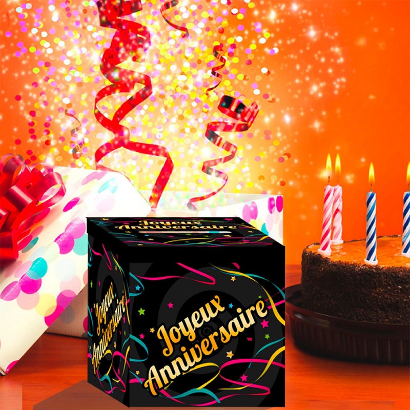 Carte d'Anniversaire Maxi Format avec Enveloppe - 20 ans - Jour de Fête -  Boutique Jour de fête