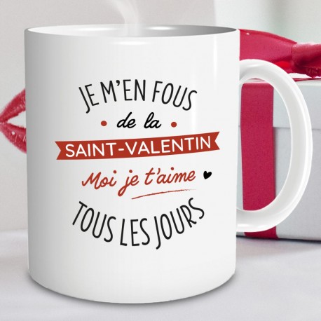 Magnet saint valentin - 50 mm - cadeau st valentin - cadeau je t'aime -  choix de l'image - Un grand marché