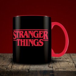 Mug Stranger Things Noir et Rouge