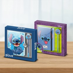 Lilo & Stitch carnet de notes avec stylo set cadeau Stitch Face