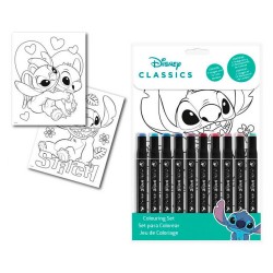 Set de Coloriage Angel & Stitch Disney