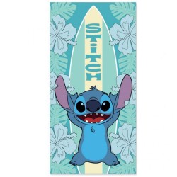 Serviette de Plage Stitch Disney Surf