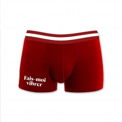 Boxer Rouge Fais-Moi Vibrer