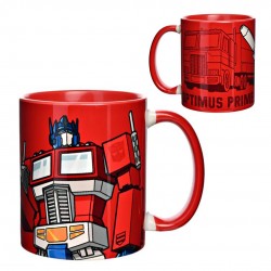 Mug Coloré Transformers Optimus Prime