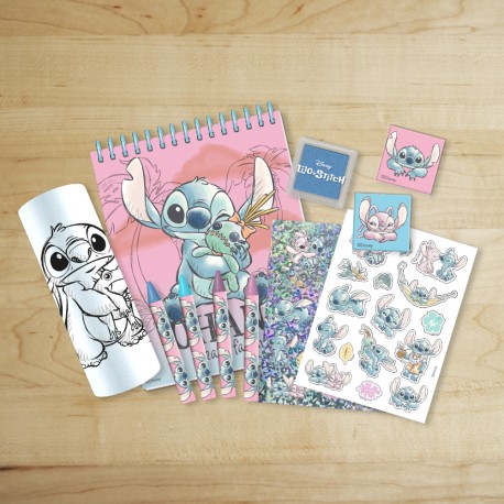 Valise de Papeterie Stitch 3D Disney