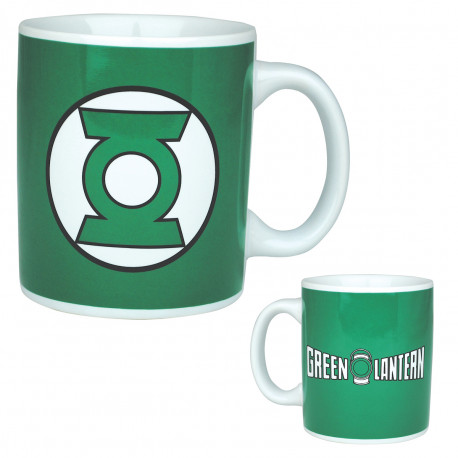 Vous êtes un fan des héros de la Ligue des Justiciers et vous avez un petit faible pour Green Lantern et son anneau ? Alors ce mug geek à son honneur vous mettra de bonne humeur dès le petit matin !