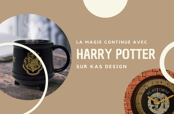 Horloge Harry Potter Quai 9 3/4 sur Kas Design